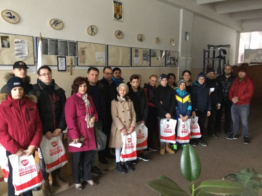Mos Craciun la C.S.M. Braila