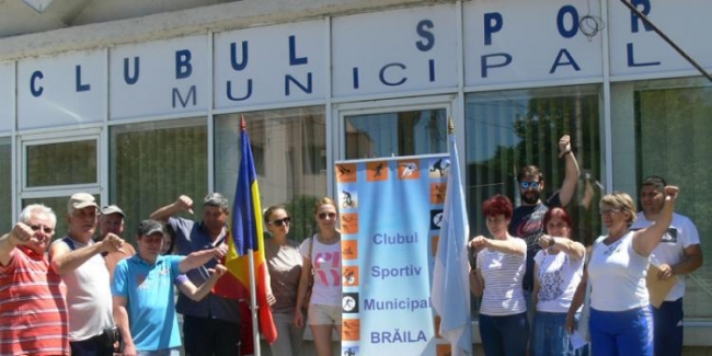 Grevă la Clubul Sportiv Municipal Brăila