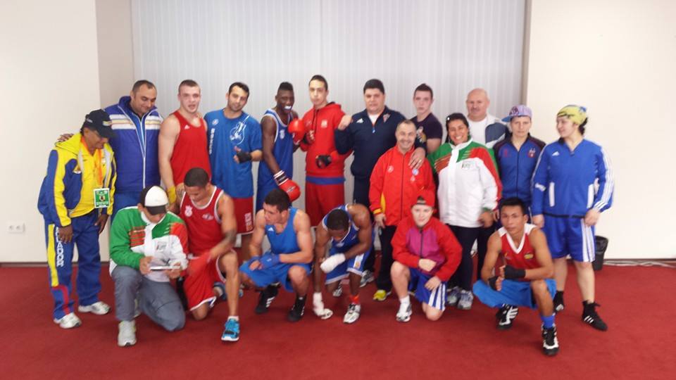 Antrenament comun și sparring România, Spania, Ecuador