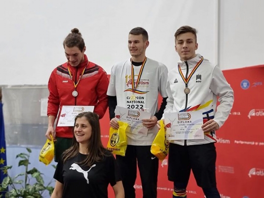 Atleții brăileni, pe podium la naționalele indoor pentru seniori și tineret