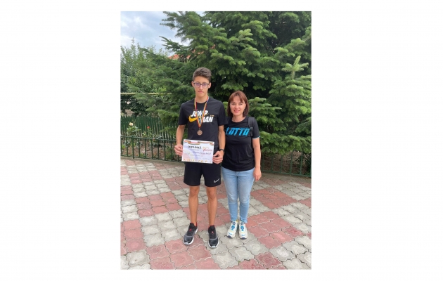 Podium brăilean la 90 m garduri U16
