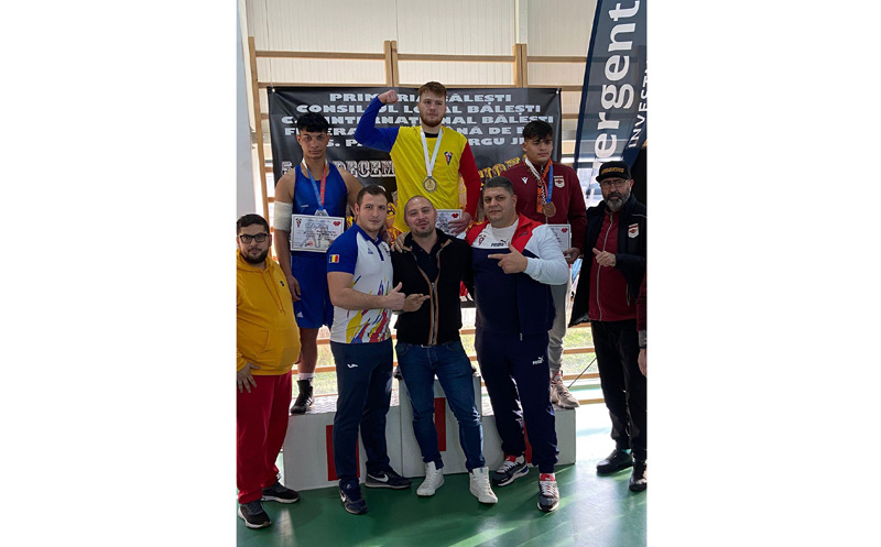 Ionel Georgel Dan, campion national de tineret la categoria 86 kg