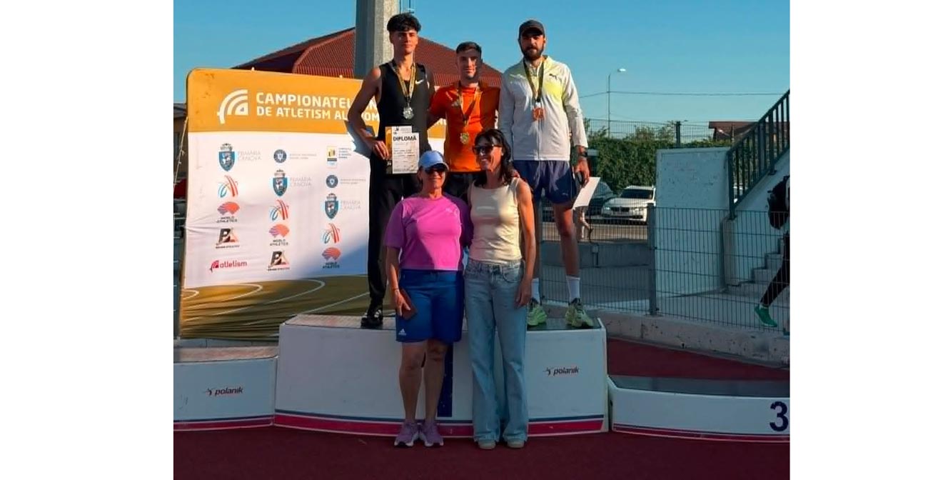 Denis Buzoiu este vicecampion al Internaționalelor de atletism ale României la săritura în lungime
